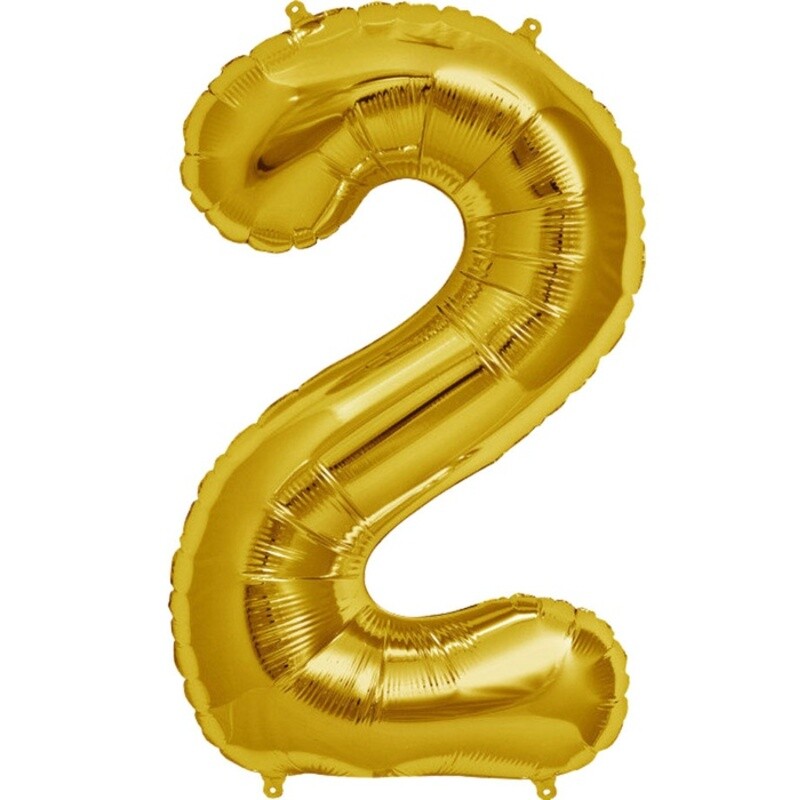 Fol_girovannij vozdushnij shar tcifra Dva 102 sm, standart