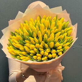 Buket iz zhyoltih tyul_panov 101 sht