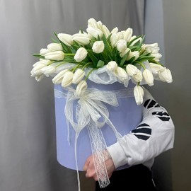 101 Тюльпан в Шляпной коробке