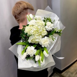 Белый Вальс мир тюльпанов