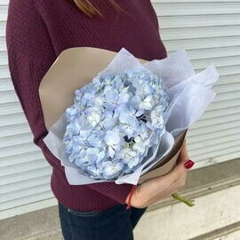 Милый букет из гортензии