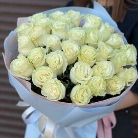 Белые розы импорт