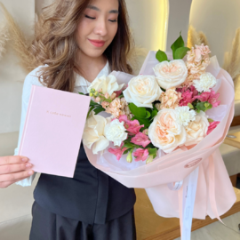 tcveti Buket Art Flowers SHarm utrennej zari