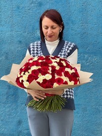 Букет из 201 розы 