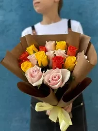 Букет из 17 роз микс 